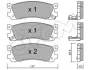 Комплект тормозных колодок, дисковый тормоз CIFAM 8224740 (фото 1)
