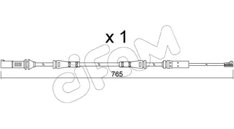 Датчик ABS пер. BMW 3 (G20,G21,G28,G80,G81) 18- CIFAM SU372
