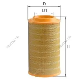 Air filter, primary. Фильтр воздушный, основной CLAAS 07521980 (фото 1)