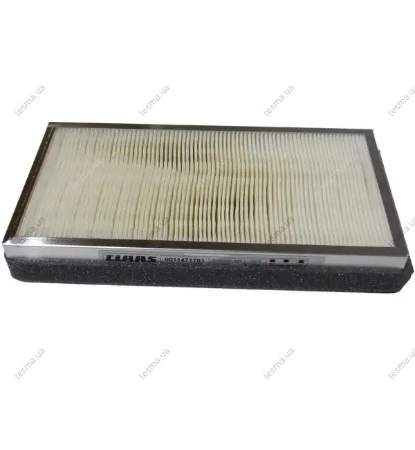 Cabin air filter, element. Фильтр салона, кондиционера, воздушный, элемент CLAAS 11471761 (фото 1)