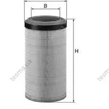 Air filter, primary. Фильтр воздушный, основной CLAAS 24022700 (фото 1)