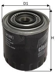 Автозапчасть CLEAN FILTERS DF1888