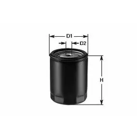 Oil filter, Spin-On. Фильтр масляный, накручиваемый CLEAN FILTERS DO223