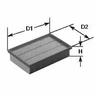 Air filter. Фильтр воздушный CLEAN FILTERS MA1116