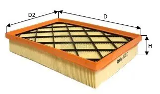 Фільтр повітряний Ford Focus IV 1.0/1.5 EcoBoost 18- CLEAN FILTERS MA3475