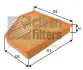 Фільтр повітряний BMW 1 (F20)/2 (F23)/3 (F31)/4 (F36) 2.0/3.0 15- CLEAN FILTERS MA 3492 (фото 1)