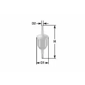 Fuel filter, In-line. Фильтр топливный, проточный CLEAN FILTERS MBNA008