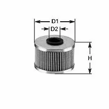 Fuel filter, cartridge. Фильтр топливный, вставка CLEAN FILTERS MG1604