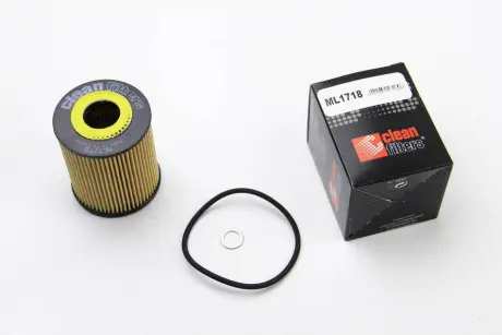 Фільтр масляний BMW 3/5/7/X5 3.0D CLEAN FILTERS ML 1718