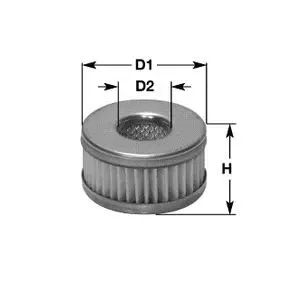 LPG fuel filter, cartridge. Фильтр топливный, вставка, ГБО CLEAN FILTERS MPG6000