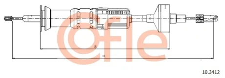 Автозапчасть COFLE 103412
