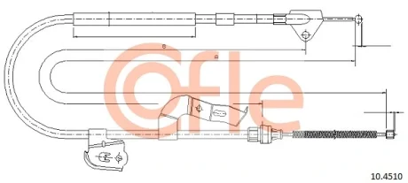 Автозапчасть COFLE 104510