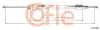Трос ручного гальма зад. П Citroen Berlingo-Peugeot Partner 1.1-2.0Hdi 06.96- 1818/1480 COFLE 10.4706 (фото 1)
