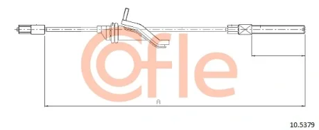 Автозапчасть COFLE 105379