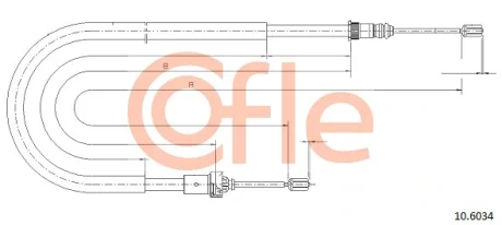 Автозапчасть COFLE 106034