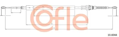 Автозапчасть COFLE 106044