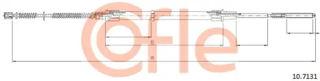 Автозапчасть COFLE 107131
