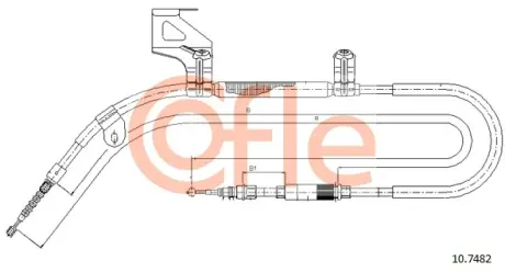 Автозапчасть COFLE 107482