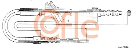 Автозапчасть COFLE 107581