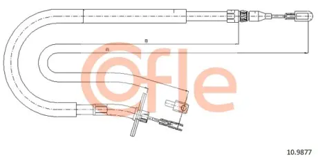 Автозапчасть COFLE 109877