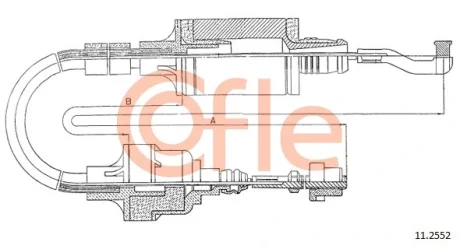 Автозапчасть COFLE 112552