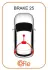 Трос ручного гальма(універсал/електро) Opel Astra J 10- COFLE 11.5841 (фото 2)