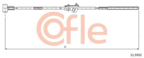 Автозапчасть COFLE 115932