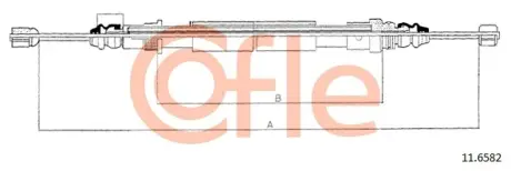 Автозапчасть COFLE 116582