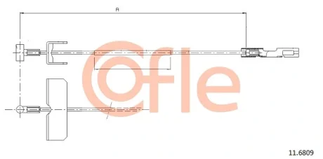 Автозапчасть COFLE 116809