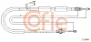 Трос ручніка правий MAZDA 323 (4D) 1.5I 16V, 1.7TD 94.04-, 323F 1.5I 16V 94.04- COFLE 17.0684 (фото 1)