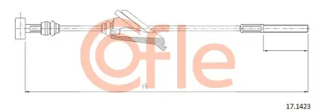 Автозапчасть COFLE 171423