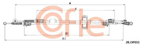 Автозапчасть COFLE 2CBOP011