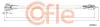 Трос спідометра DB 207-308 2200mm (під різьбу і прямокутний штуцер) COFLE S05023 (фото 1)