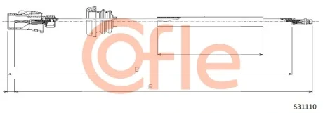Автозапчасть COFLE S31110