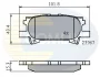 Comline - Гальмівні колодки до дисків COMLINE CBP01279 (фото 1)