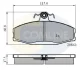 Comline - Гальмівні колодки до дисків COMLINE CBP0928 (фото 1)