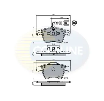 Автозапчасть COMLINE CBP11311