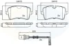 Comline - Гальмівні колодки до дисків COMLINE CBP22121 (фото 1)