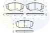 Comline - Гальмівні колодки до дисків COMLINE CBP32194 (фото 1)