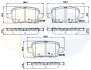Comline - Гальмівні колодки до дисків COMLINE CBP32307 (фото 1)