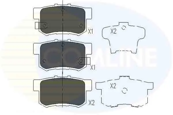 Comline - Гальмівні колодки до дисків COMLINE CBP36049 (фото 1)