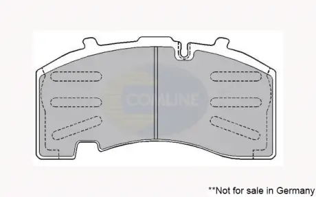 Автозапчасть COMLINE CBP9062K
