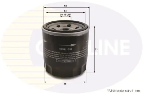 Автозапчасть COMLINE CDH11631