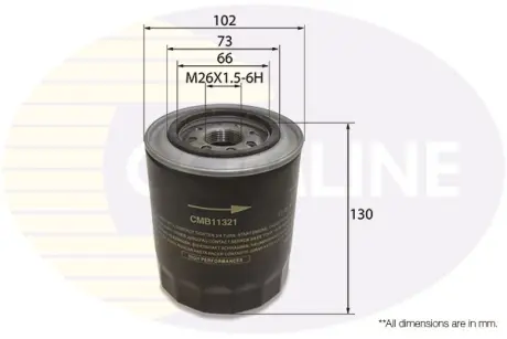 Автозапчасть COMLINE CMB11321