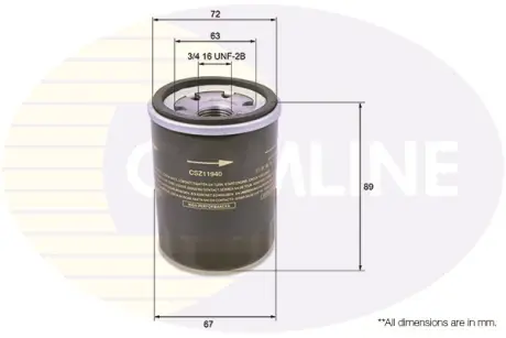 Автозапчасть COMLINE CSZ11940