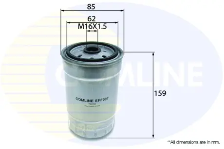 Автозапчасть COMLINE EFF007