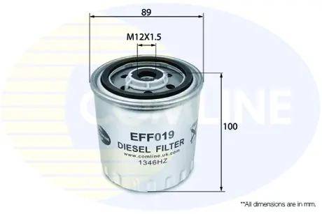 Автозапчасть COMLINE EFF019