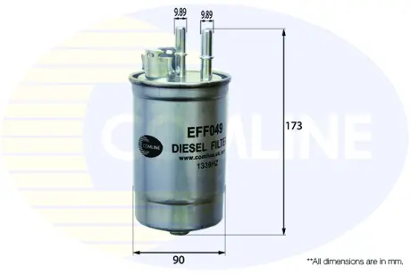 Автозапчасть COMLINE EFF049
