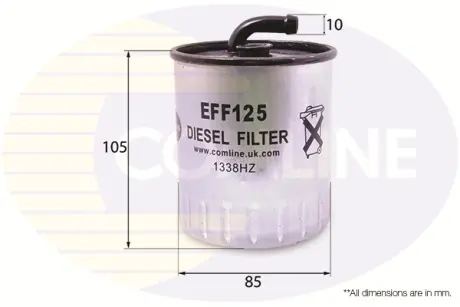 Автозапчасть COMLINE EFF125