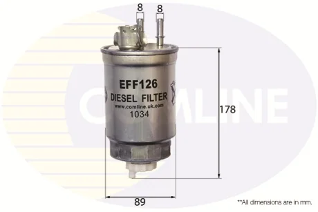 Comline Фільтр палива COMLINE EFF126